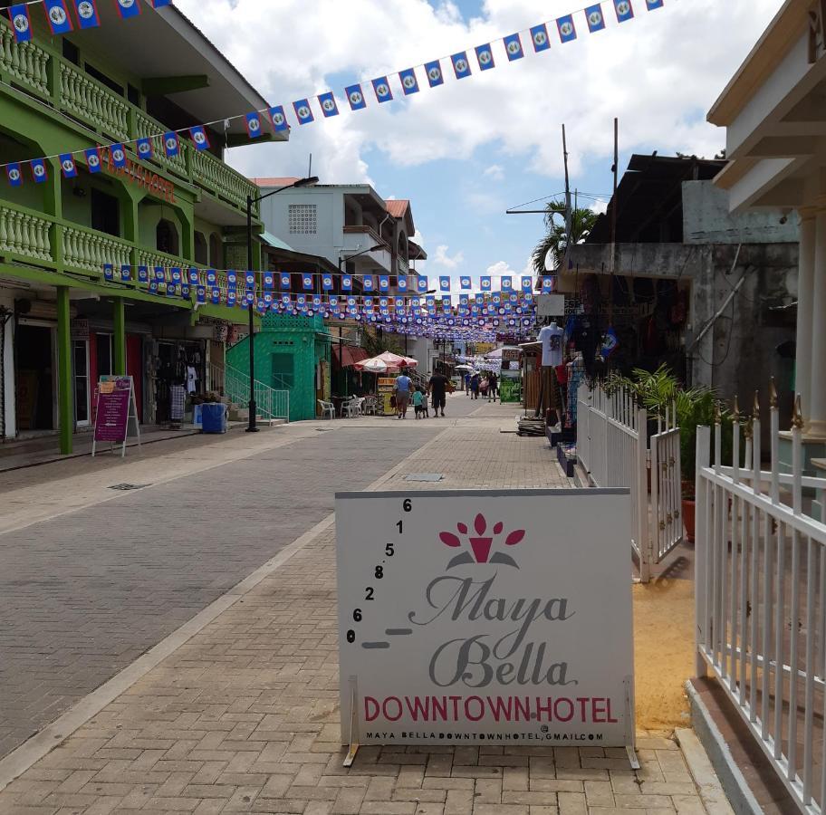 Maya Bella Downtown Hotel San Ignacio Buitenkant foto